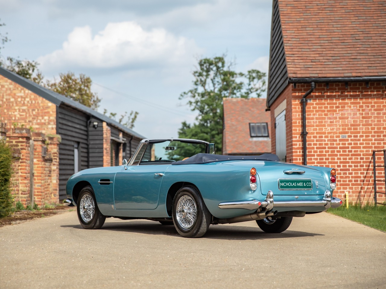 David Brown’s Aston Martin DB5 Convertible Is Up For Sale For The First Time In Nearly 30 Years