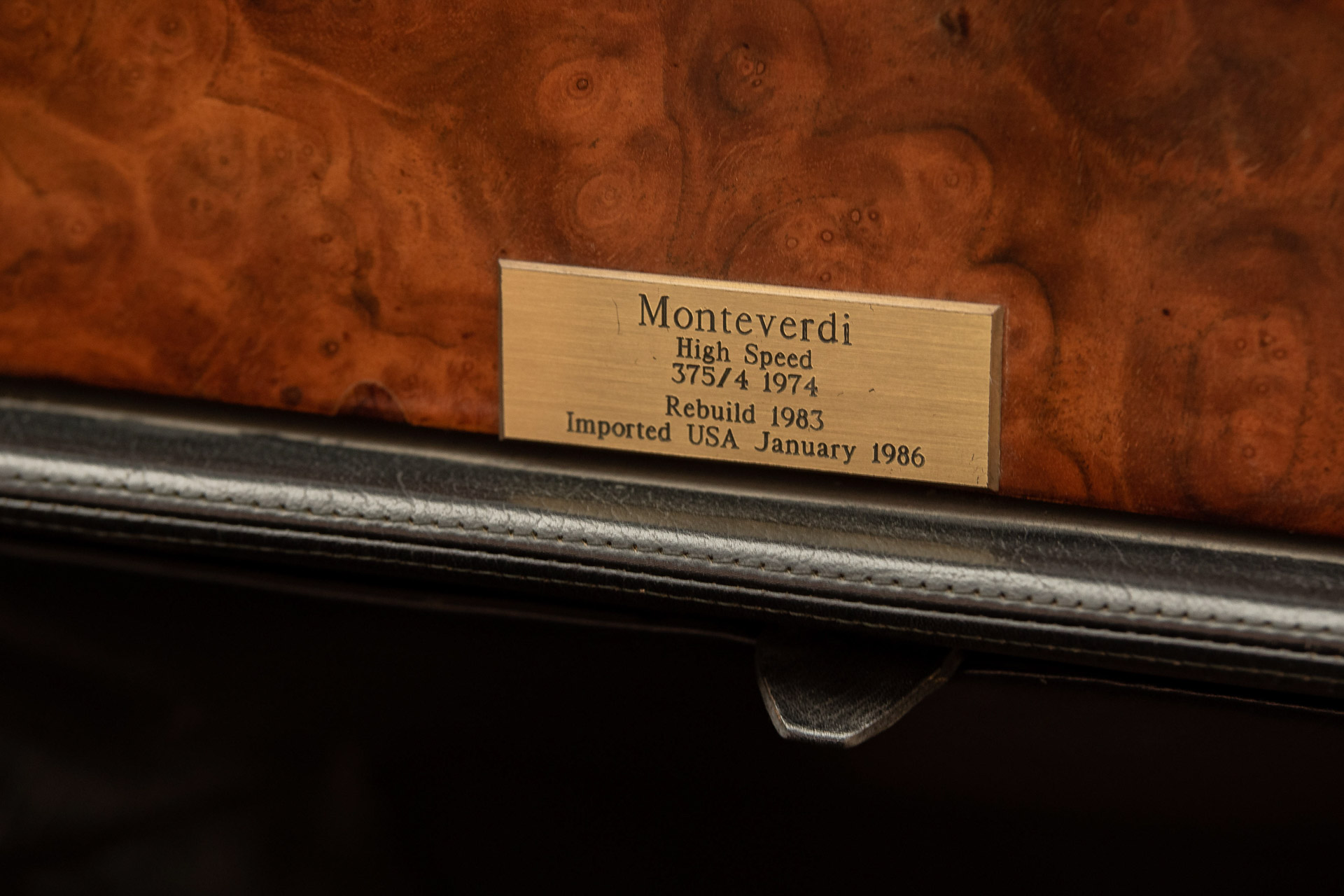 The Monteverdi 375/4 Was A 150 MPH Swiss Super Sedan