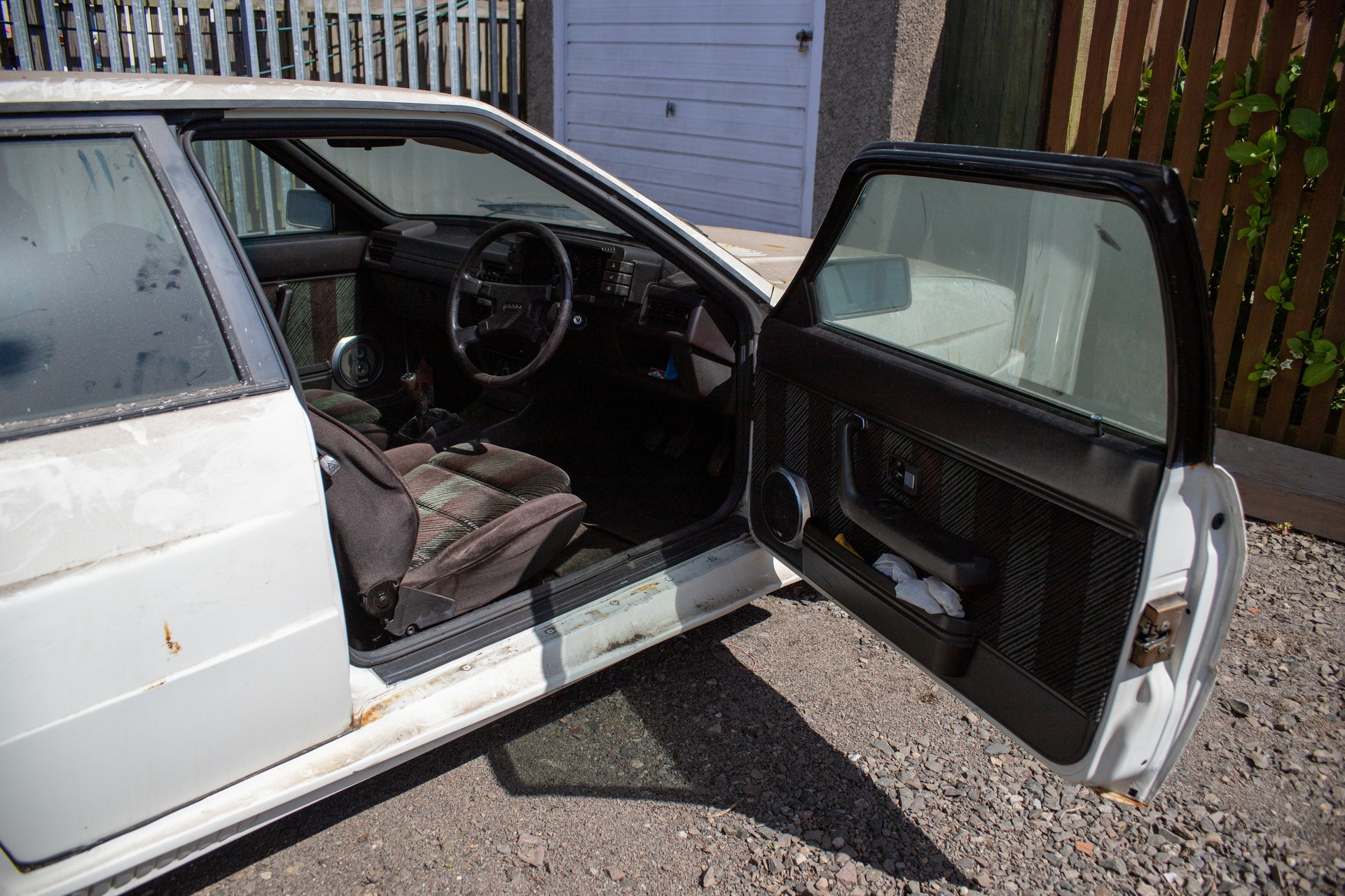 Someone Left A 1982 Audi Quattro Turbo To Rot In A Barn For Nearly 30 Years