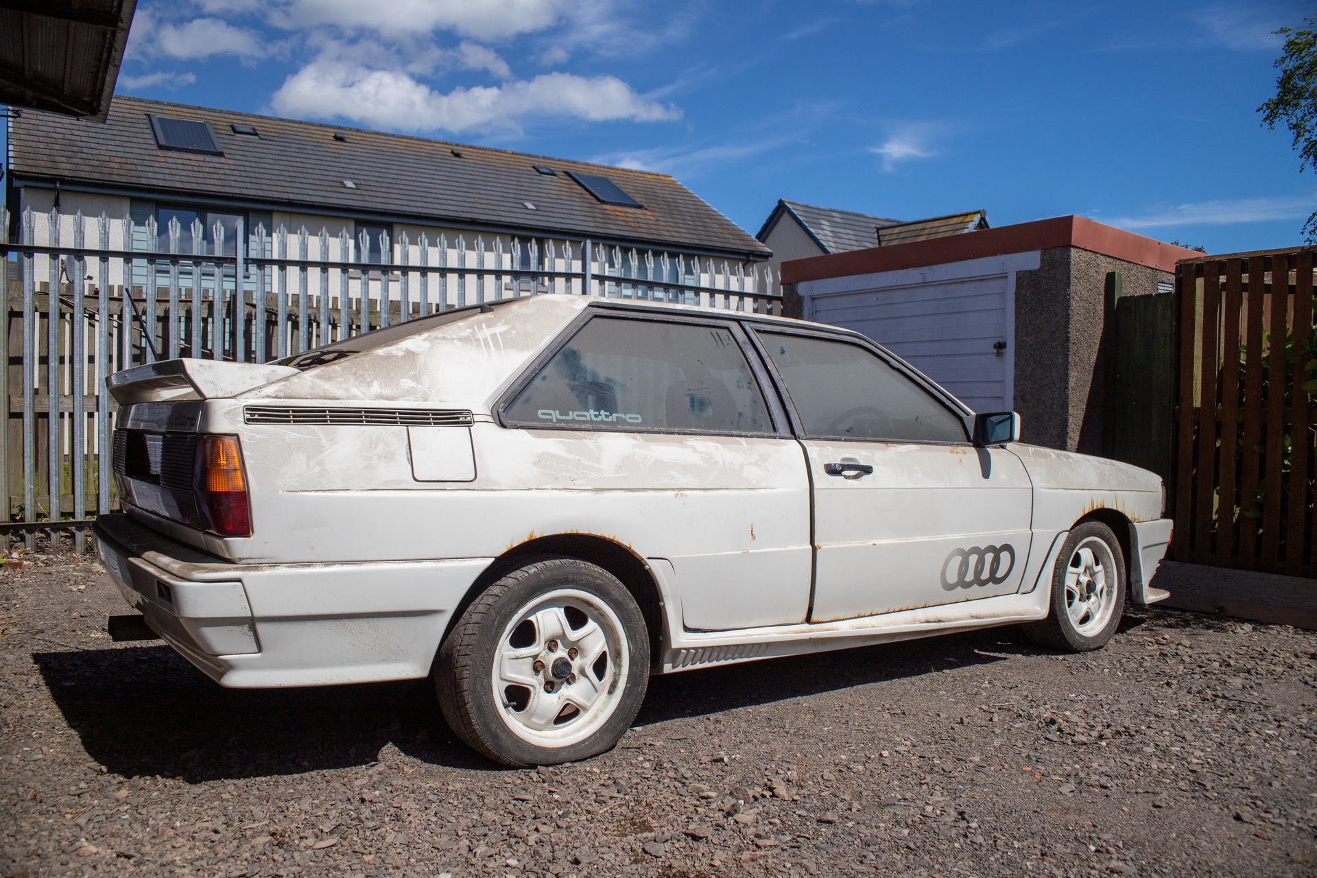 Someone Left A 1982 Audi Quattro Turbo To Rot In A Barn For Nearly 30 Years