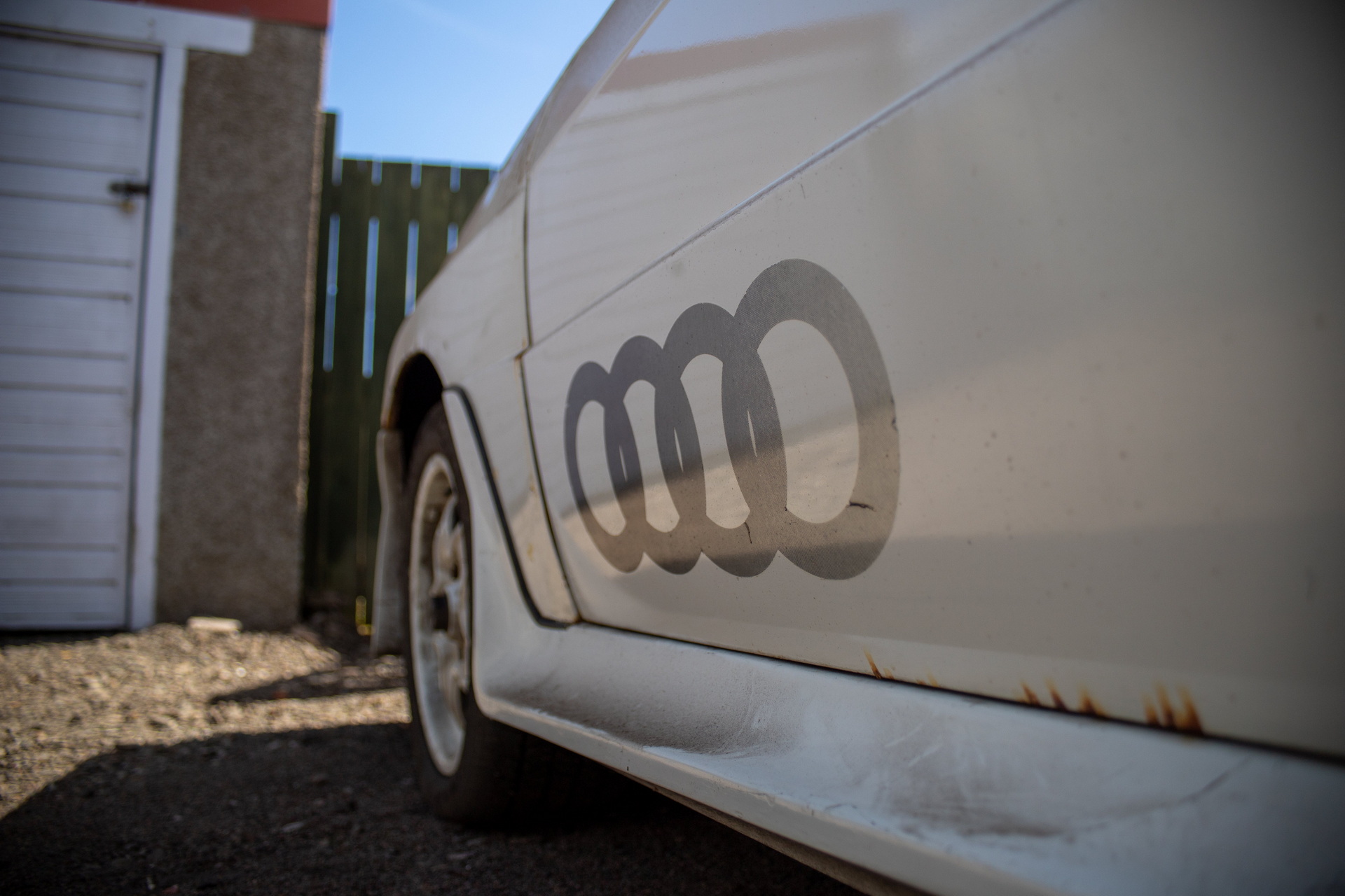 Someone Left A 1982 Audi Quattro Turbo To Rot In A Barn For Nearly 30 Years