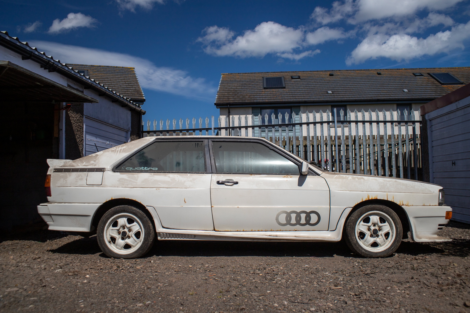 Someone Left A 1982 Audi Quattro Turbo To Rot In A Barn For Nearly 30 Years