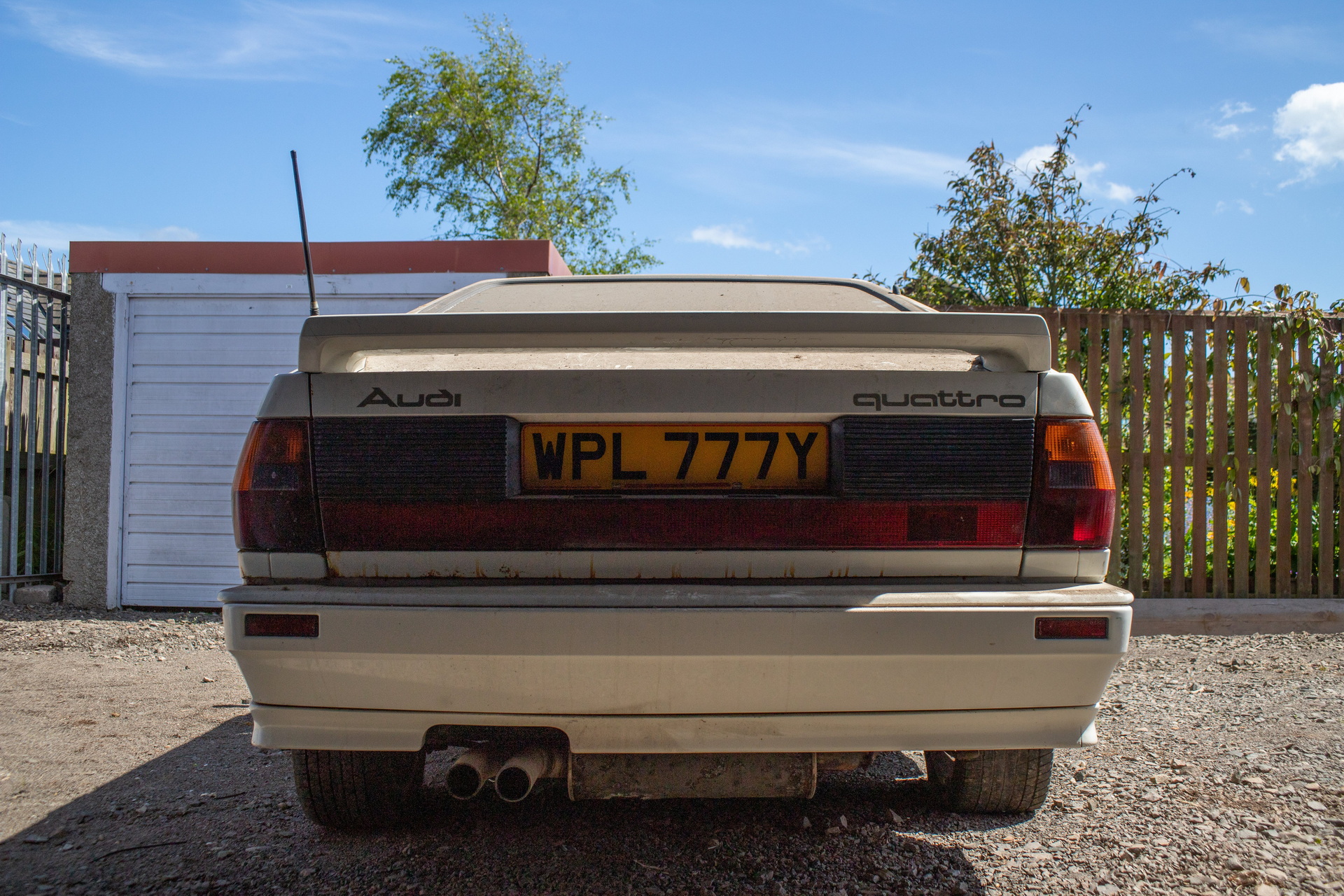 Someone Left A 1982 Audi Quattro Turbo To Rot In A Barn For Nearly 30 Years