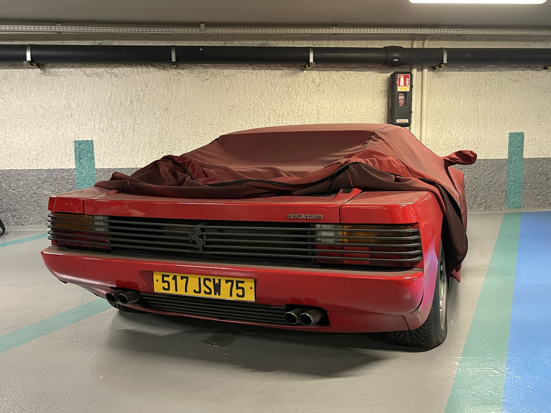 After Collecting Dust In A Parking Garage For 20 Years, It’s Time Someone Drives This 1989 Ferrari Testarossa