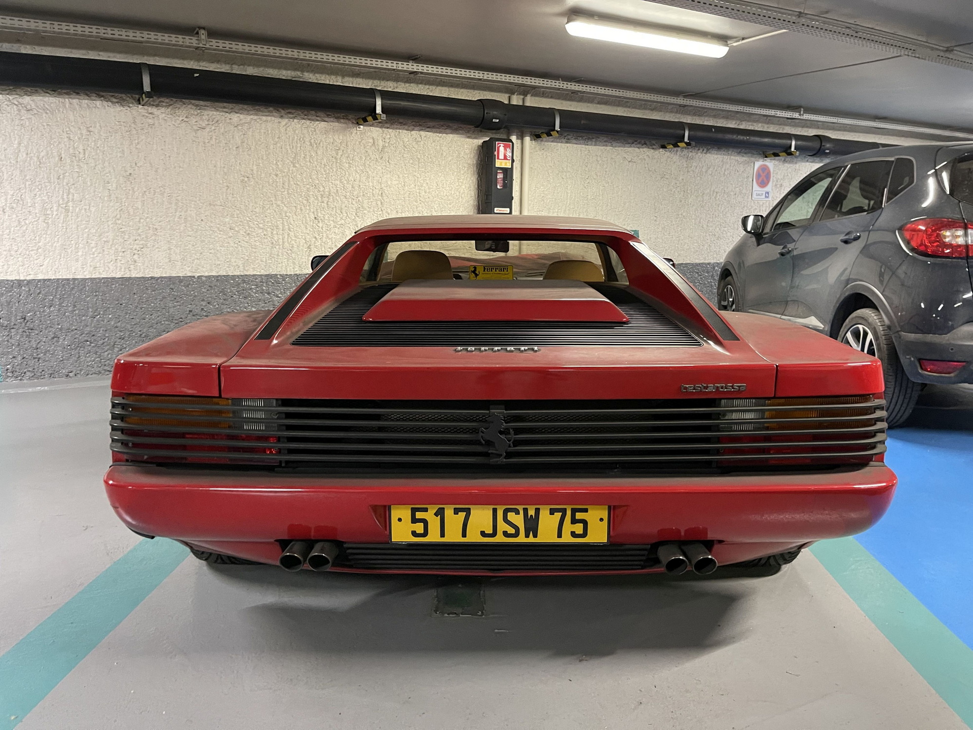 After Collecting Dust In A Parking Garage For 20 Years, It’s Time Someone Drives This 1989 Ferrari Testarossa