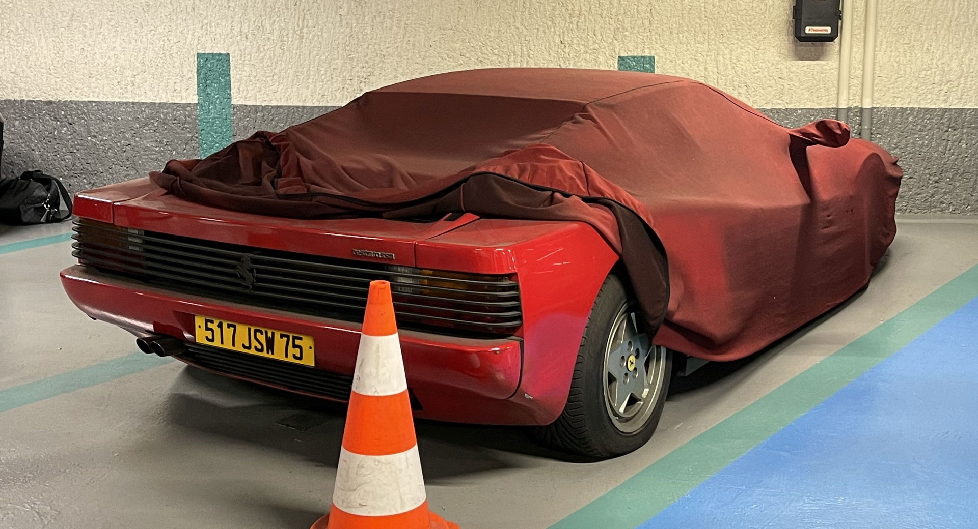 After Collecting Dust In A Parking Garage For 20 Years, It’s Time Someone Drives This 1989 Ferrari Testarossa