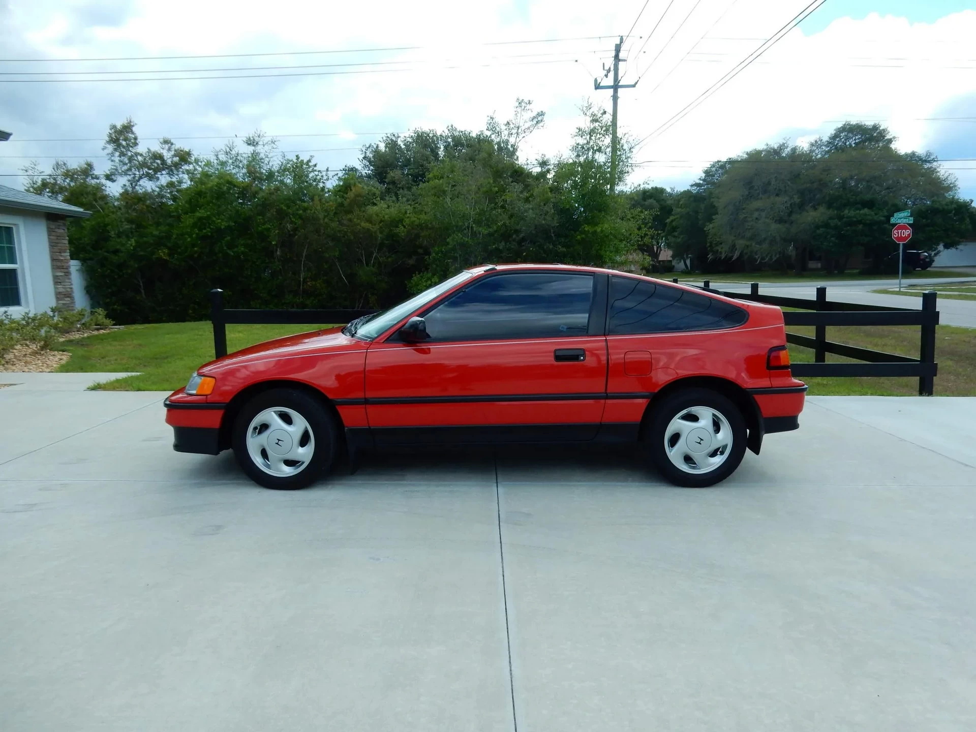 This 1990 Honda CRX Si With Only 12k Miles Sold For $40,000