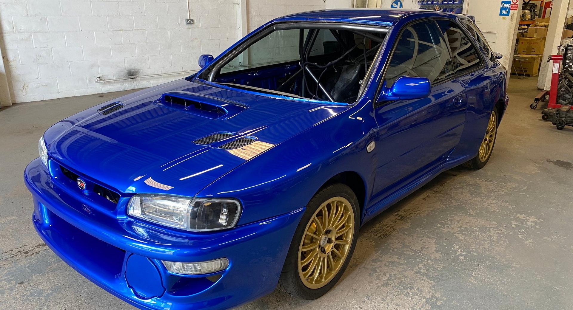 Have You Ever Seen A Three-Door Subaru Impreza WRX STI 22B Hatch?