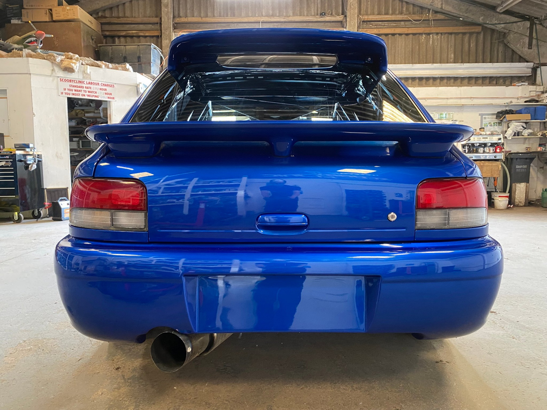 Have You Ever Seen A Three-Door Subaru Impreza WRX STI 22B Hatch?
