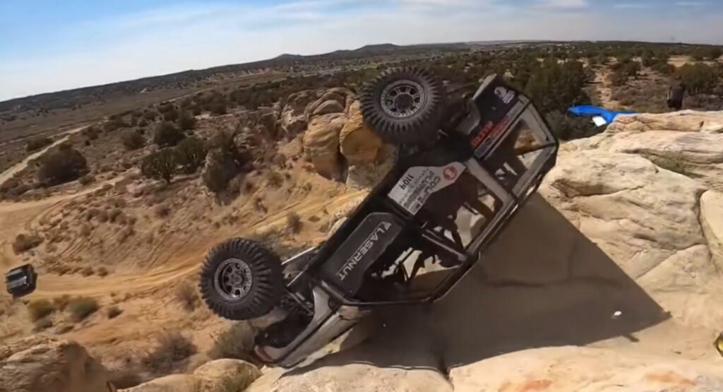 15-Year-Old Off-Roader In Jeep Cherokee XJ Survives Rolling Off A Cliff In Epic Fashion