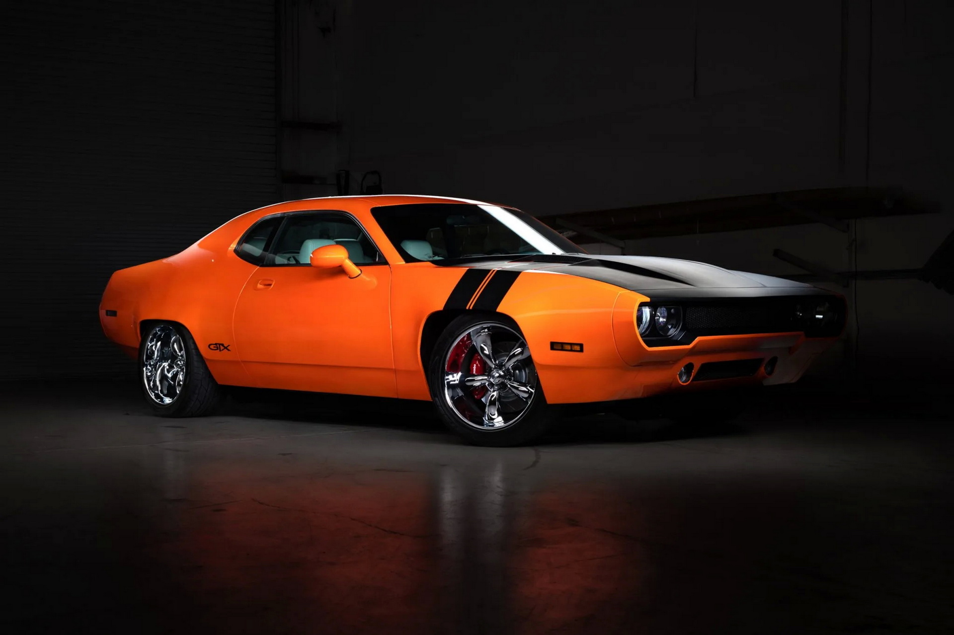 This 2010 Dodge Challenger Was Retromodded Into A 1971 Plymouth GTX