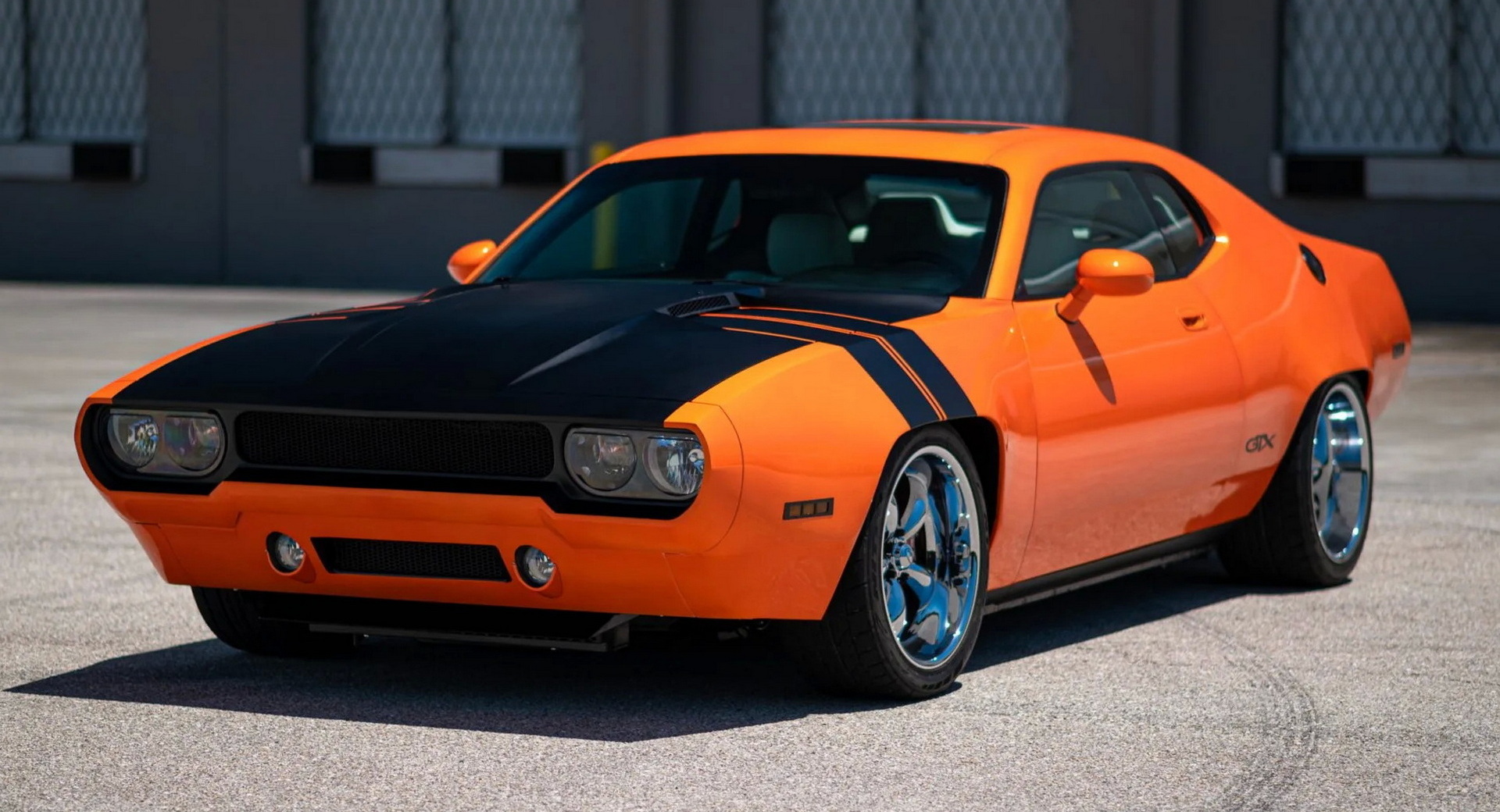 This 2010 Dodge Challenger Was Retromodded Into A 1971 Plymouth GTX