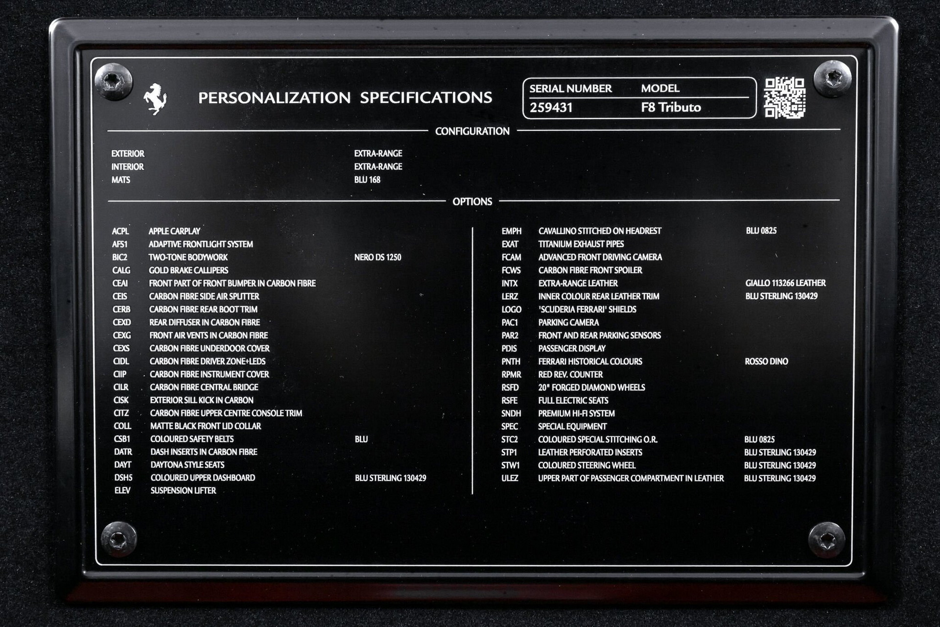 Orange Ferrari F8 Tributo With Blue And Yellow Interior Proves Money Doesn’t Always Buy Taste