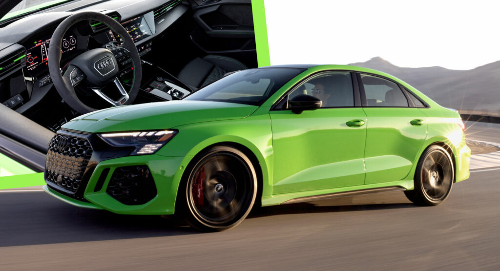 Next Audi RS3 Will Reportedly Be An All-Electric Compact Rocket