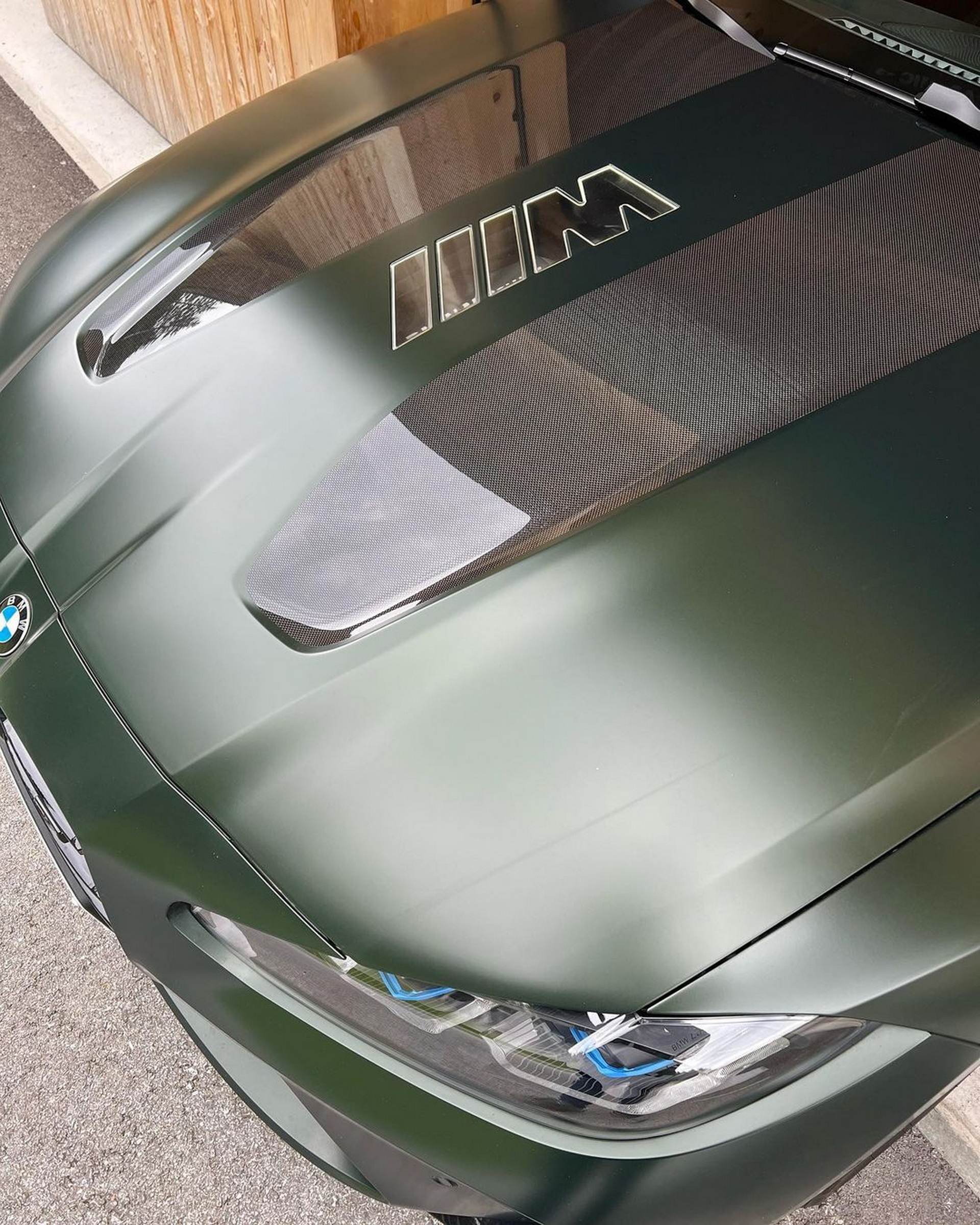 Former BMW M Boss Shows Off M4 With M-Shaped See-Through Hood
