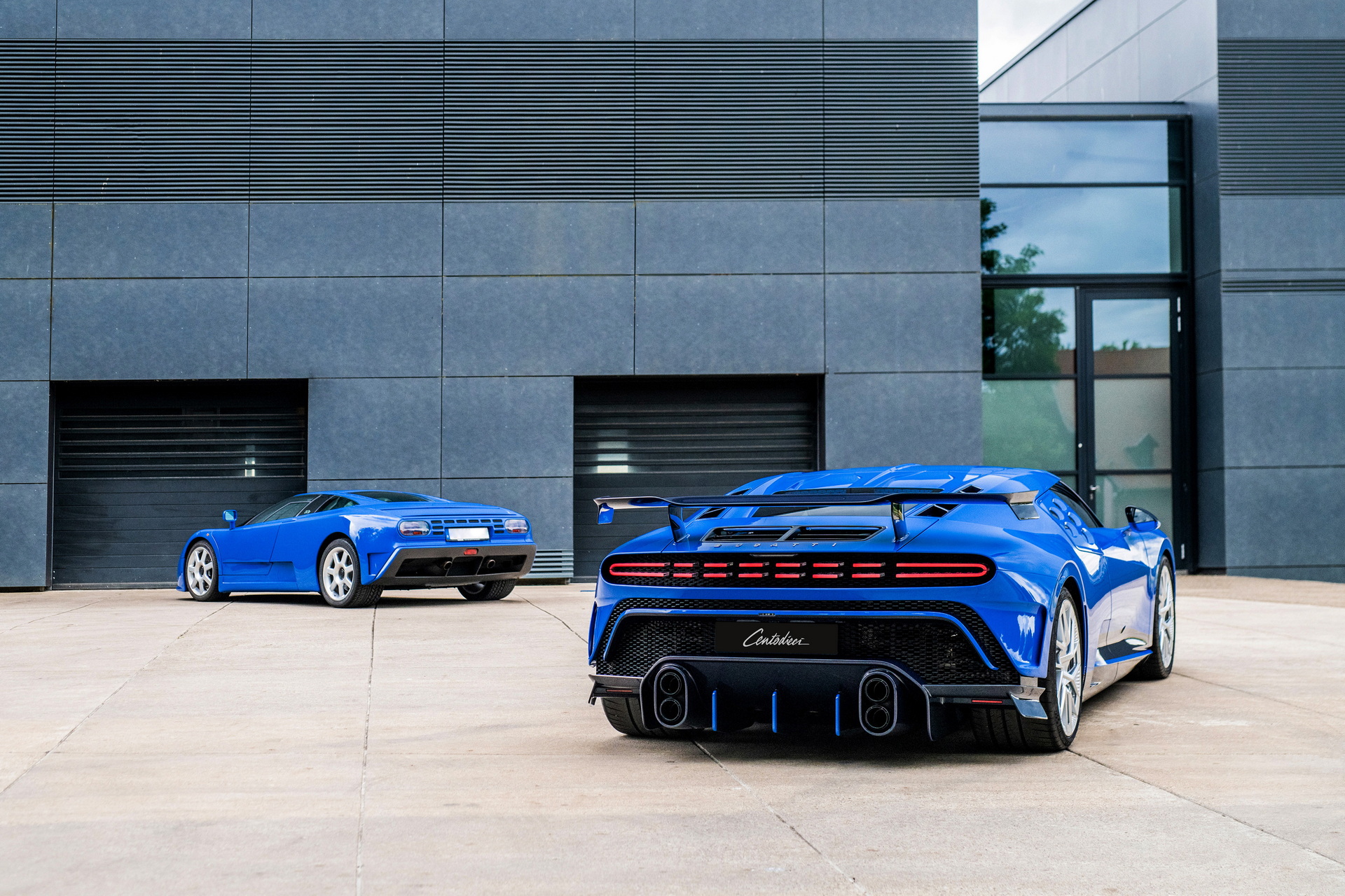 Bugatti Unveils Very First Production Centodieci Finished In EB110 Blue And It Looks Fantastic