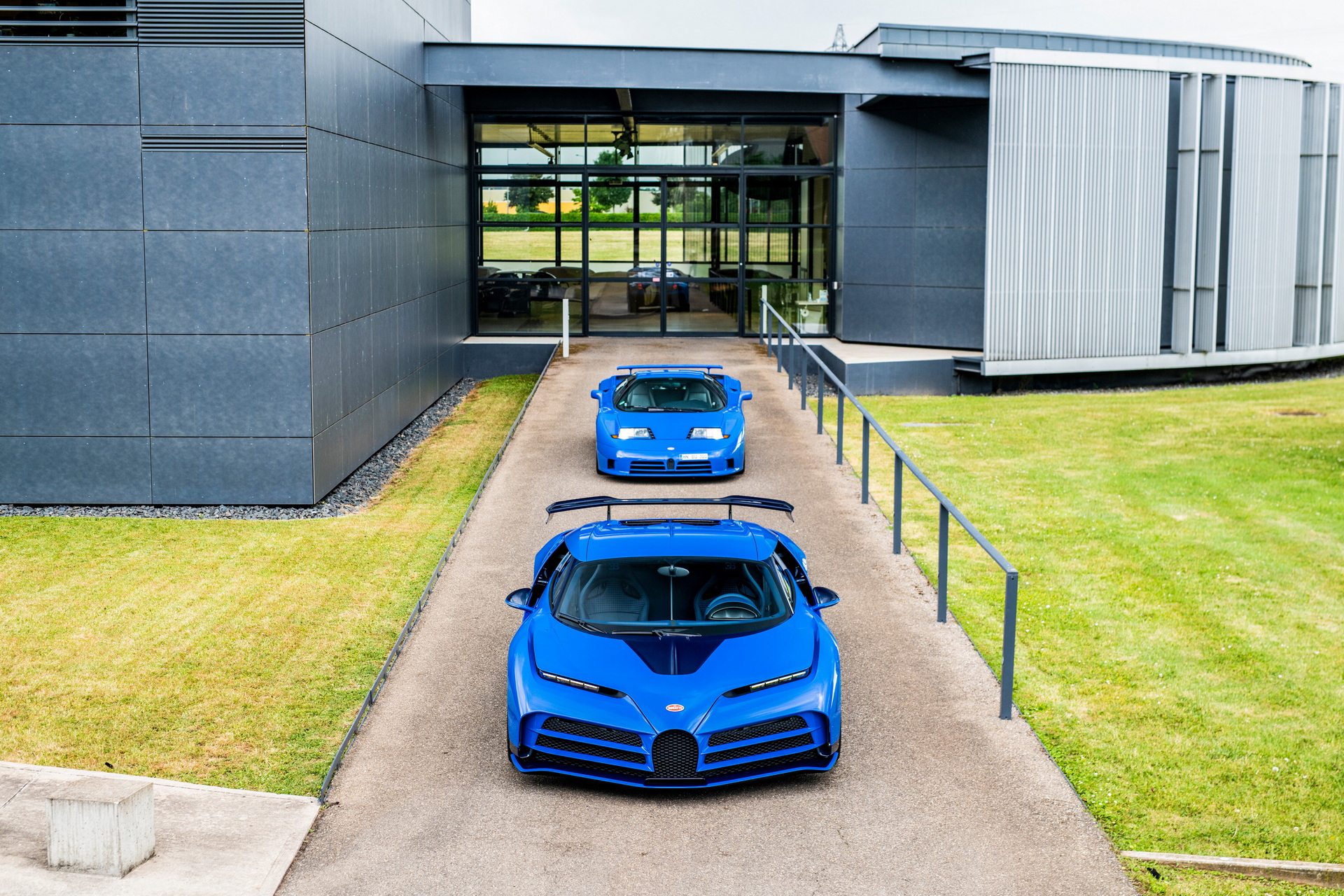 Bugatti Unveils Very First Production Centodieci Finished In EB110 Blue And It Looks Fantastic
