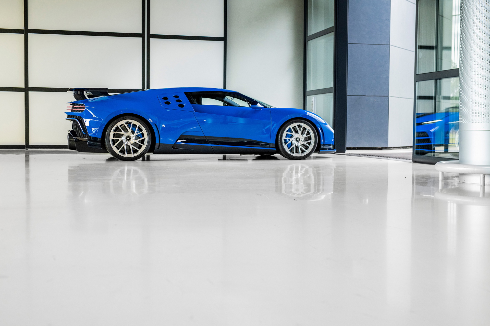 Bugatti Unveils Very First Production Centodieci Finished In EB110 Blue And It Looks Fantastic