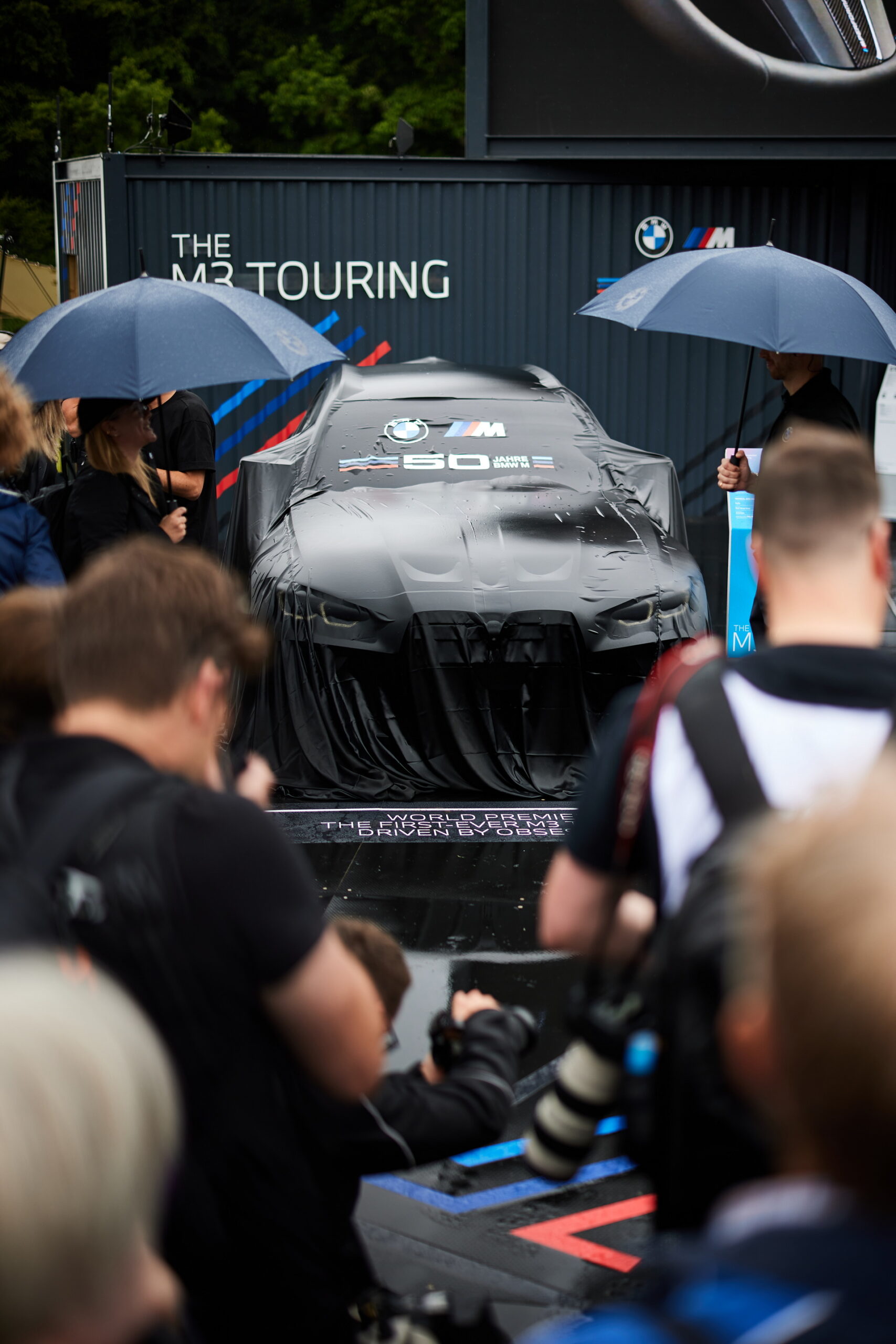 2023 BMW M3 Touring Debuts At Goodwood In Daytona Violet Paint, Watch It Fly Up The Hillclimb