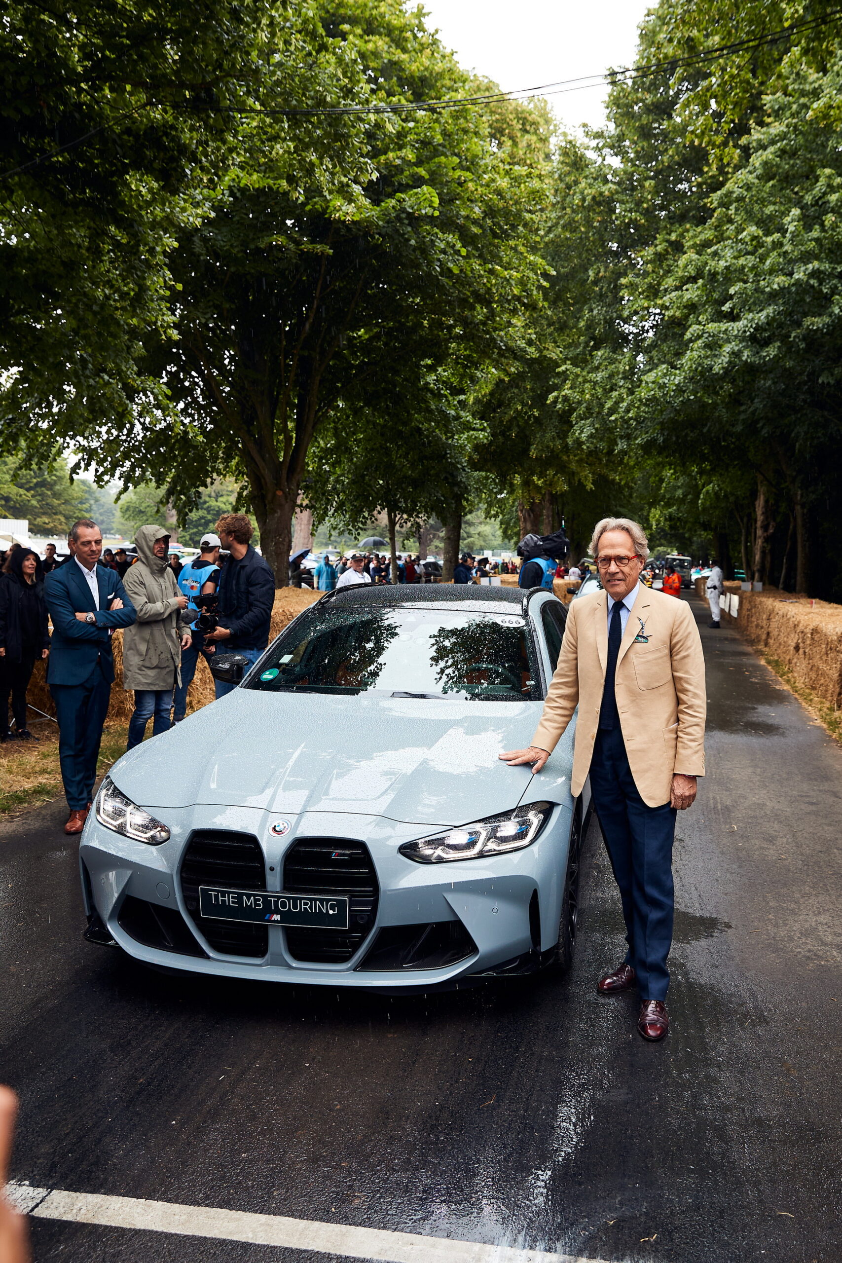 2023 BMW M3 Touring Debuts At Goodwood In Daytona Violet Paint, Watch It Fly Up The Hillclimb