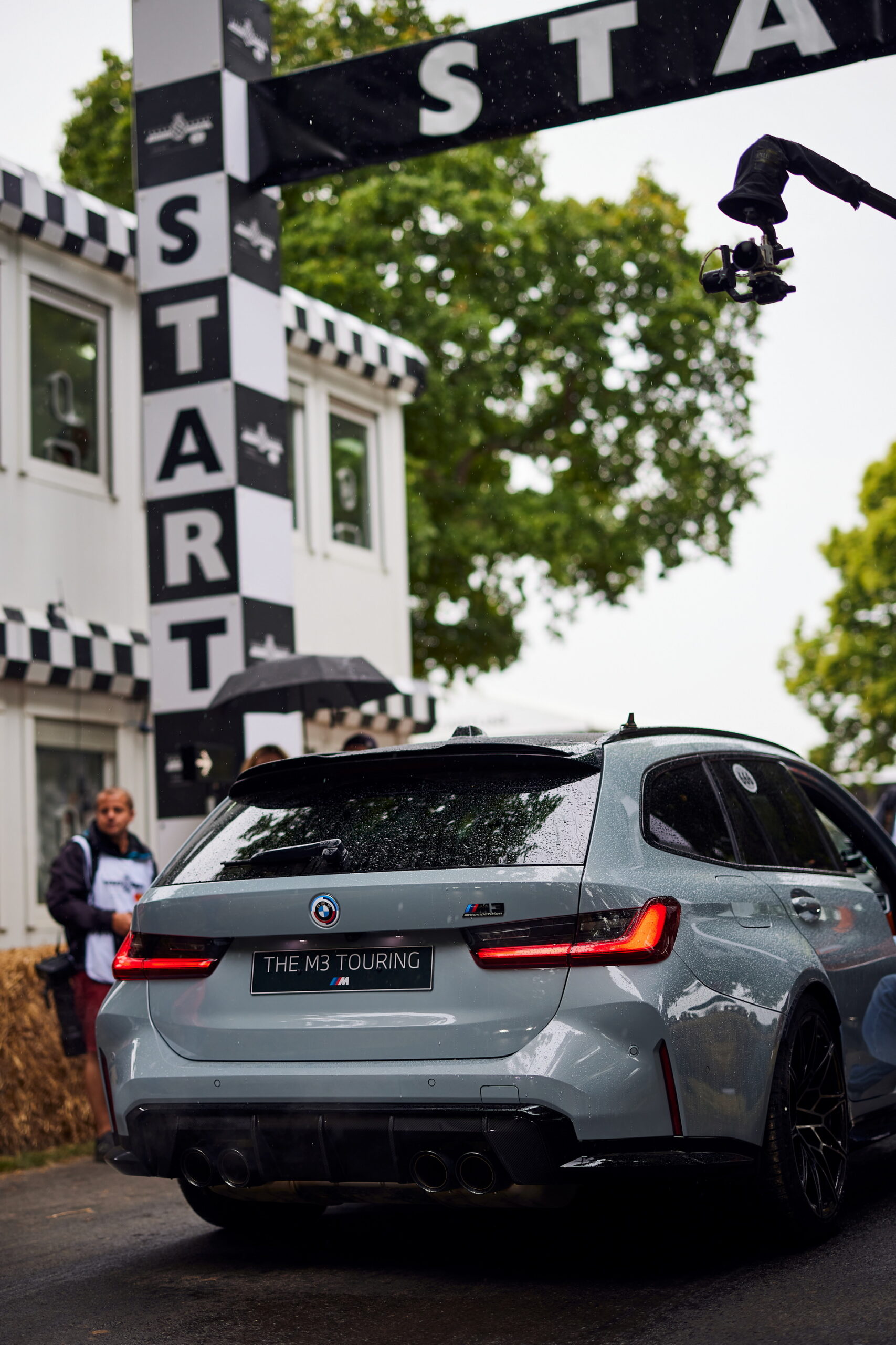 2023 BMW M3 Touring Debuts At Goodwood In Daytona Violet Paint, Watch It Fly Up The Hillclimb