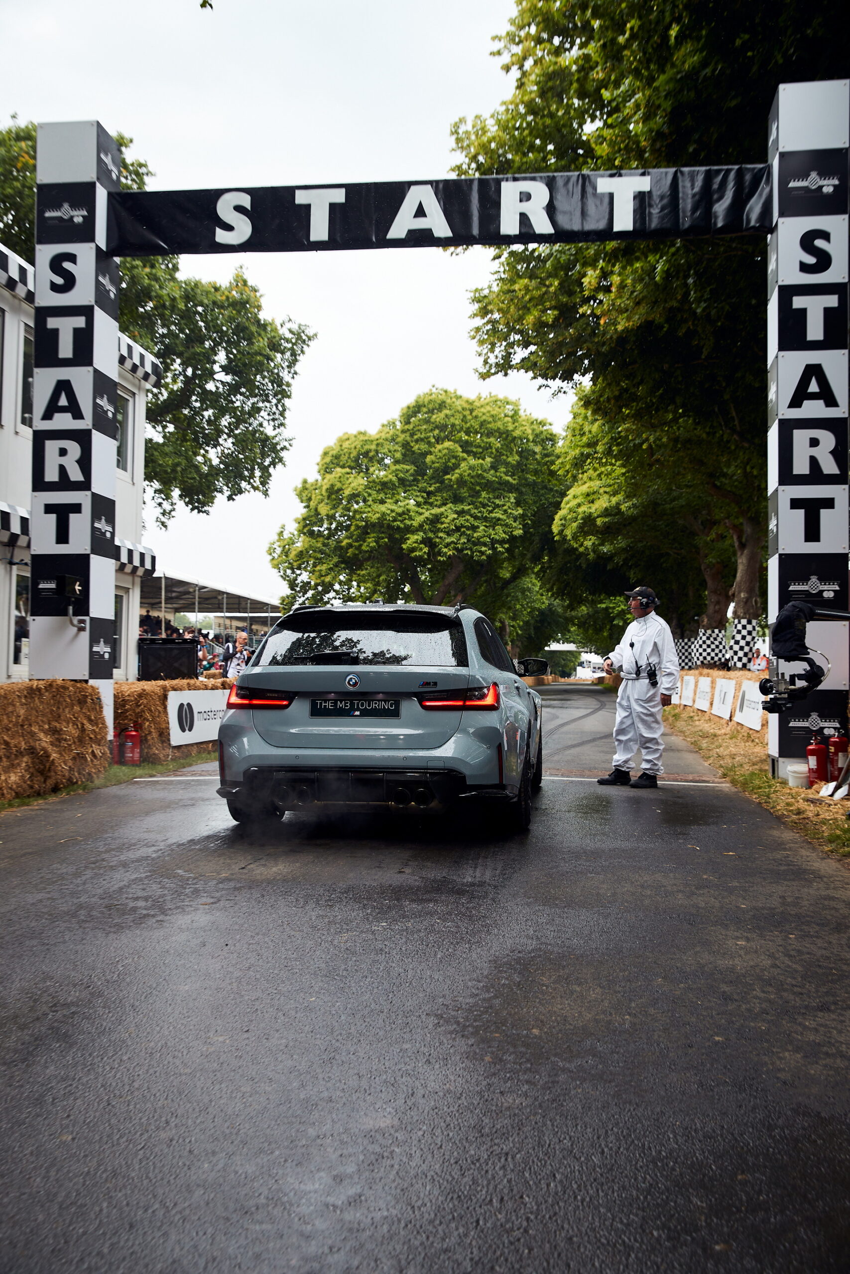 2023 BMW M3 Touring Debuts At Goodwood In Daytona Violet Paint, Watch It Fly Up The Hillclimb
