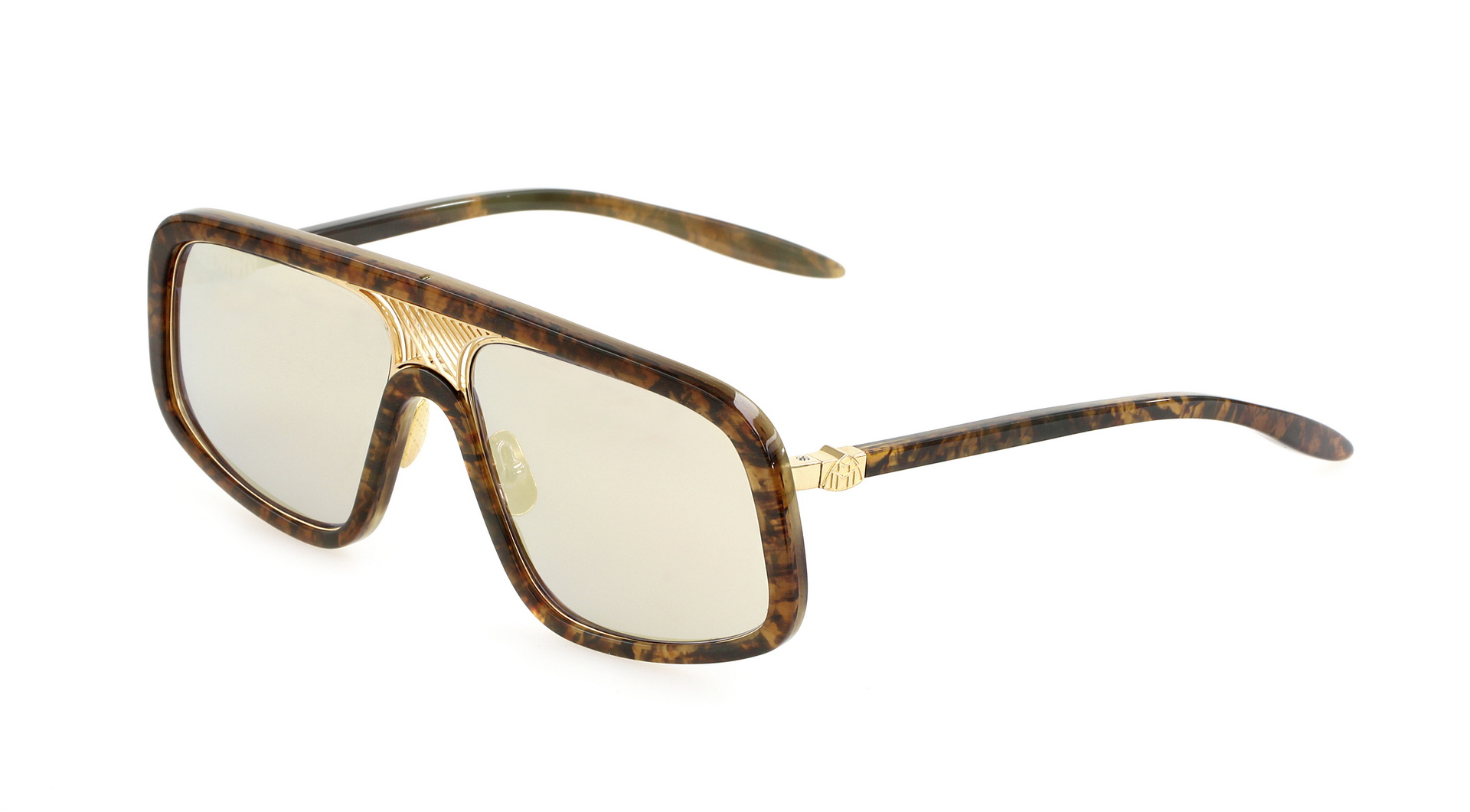 Maybach Designs Ultra Expensive Sunglasses Made Of Gold, Titanium, And The Horn Of A Water Buffalo