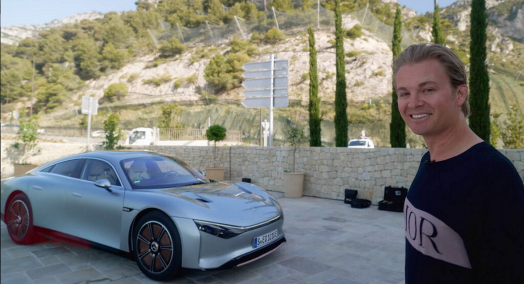  Former Mercedes F1 World Champion Apparently “Not Qualified” To Drive EQXX Concept