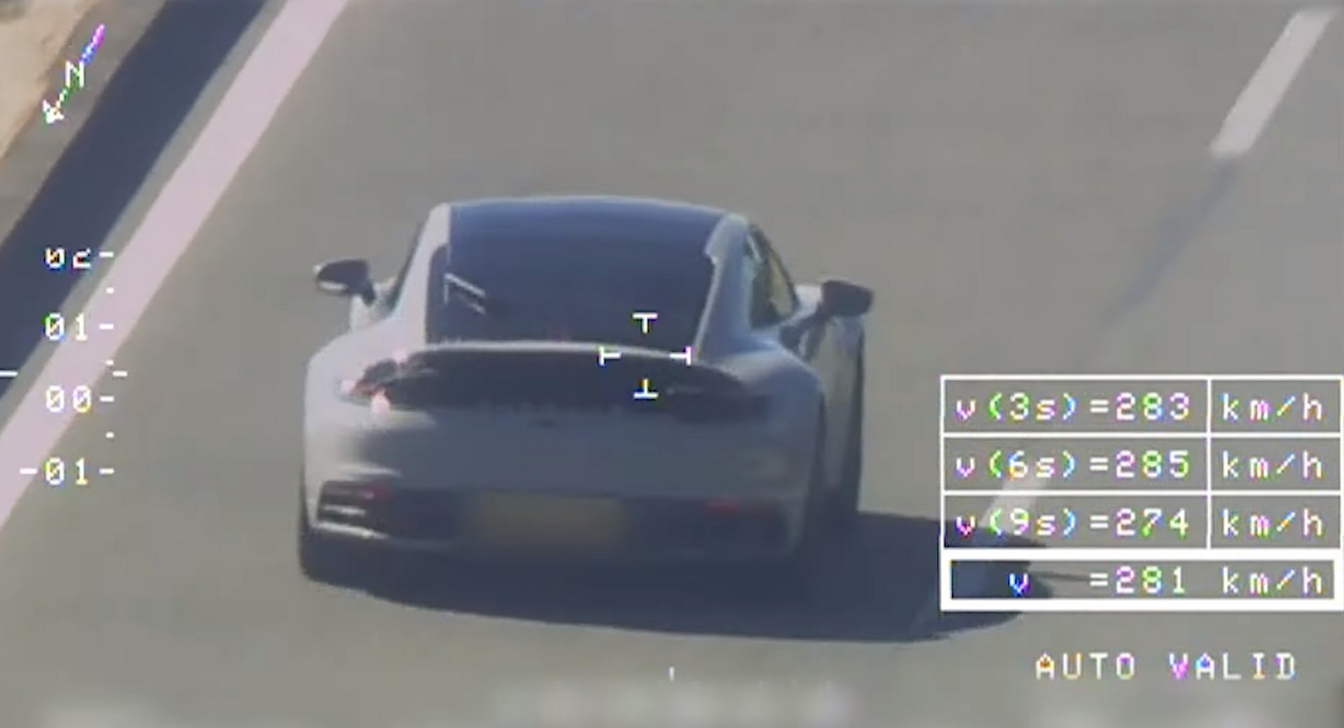Porsche 911 Driver Faces Jail Time After Being Nabbed Doing 177 MPH On Spanish Highway - Vimarsana News