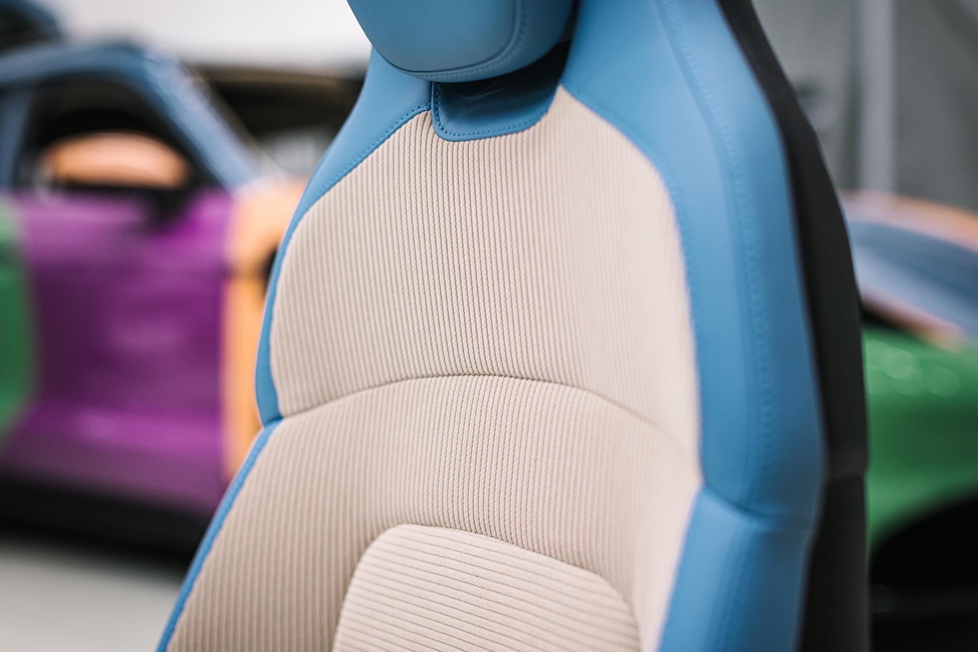 Porsche Goes Full Harlequin On The Taycan 4 Cross Turismo With Art Car For Sneakerheads