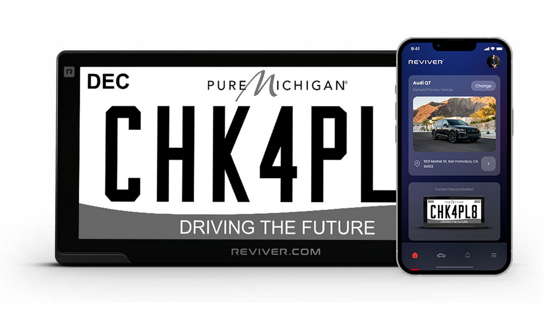 Michigan Third State To Approve Digital License Plates Carscoops