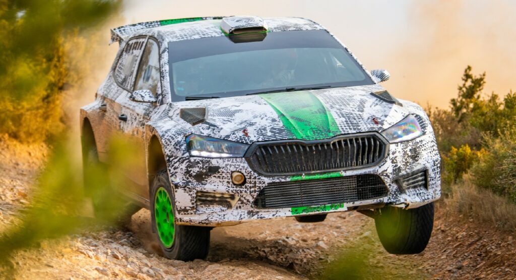  Take A Peek At The Development Of The New Skoda Fabia Rally2