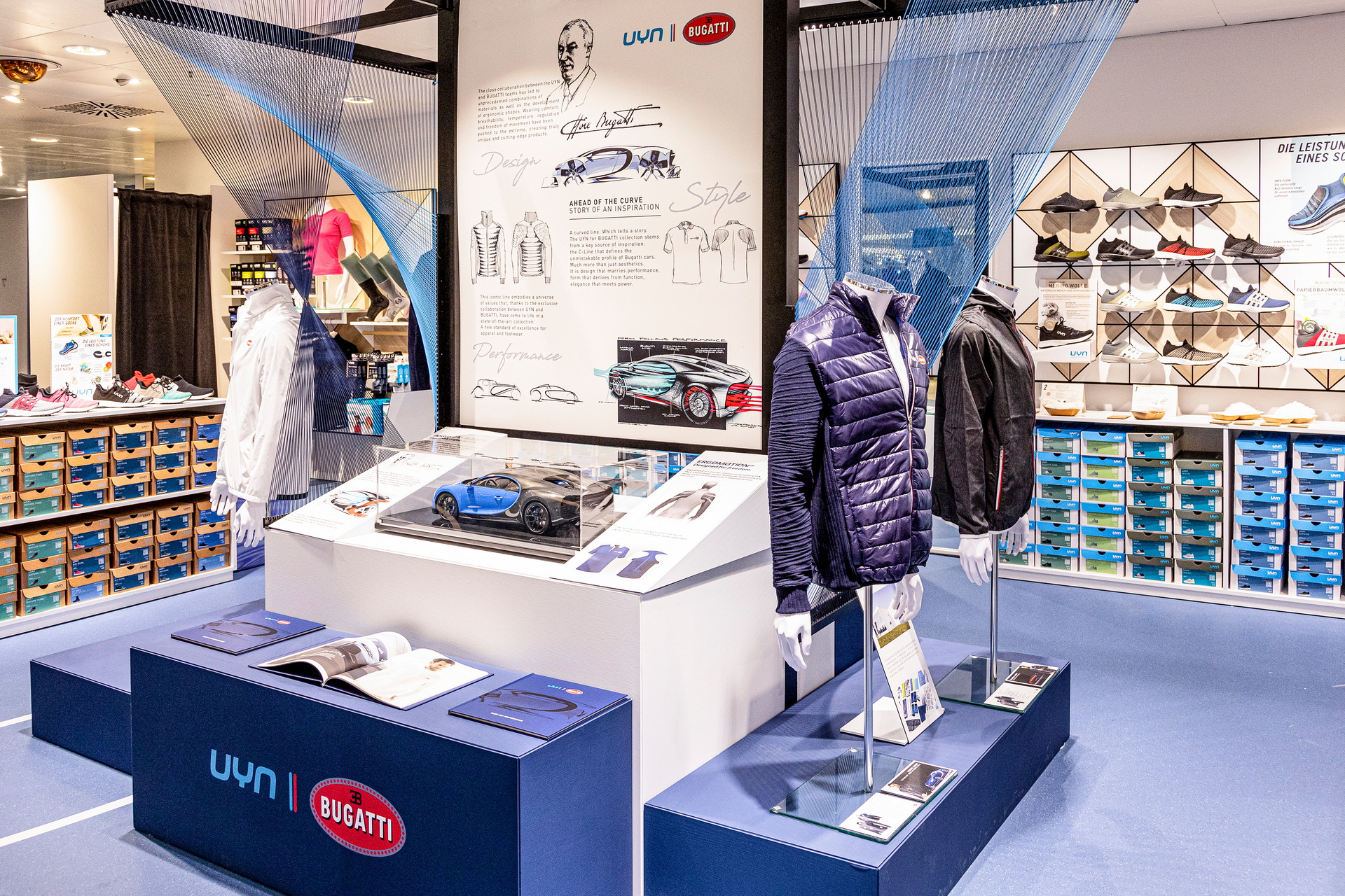 Bugatti Partners With UYN To Create Hypercar-Inspired Apparel And Shoe Collection