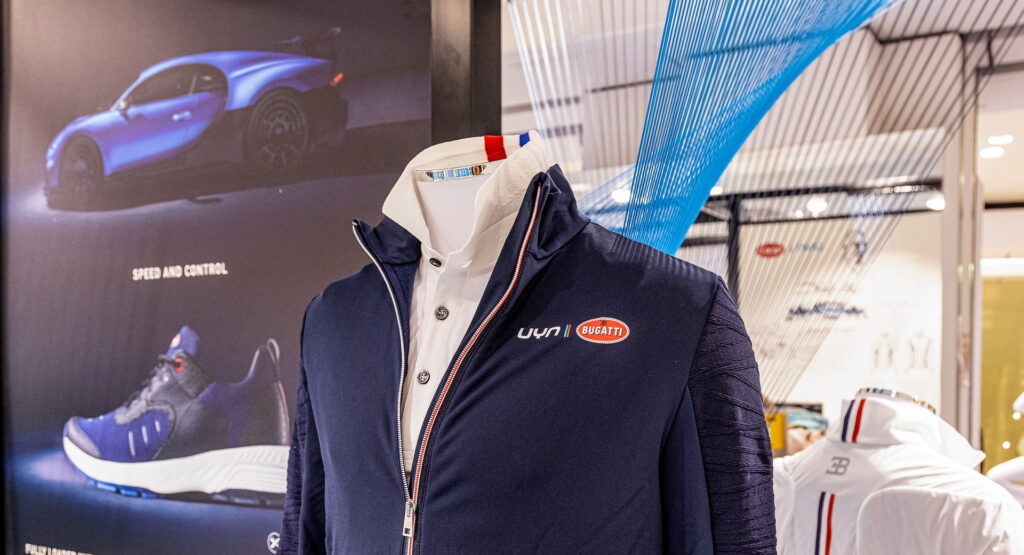  Bugatti Partners With UYN To Create Hypercar-Inspired Apparel And Shoe Collection