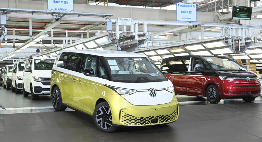  VW Starts ID. Buzz Production, Will Have The Capacity To Make 130,000 Units Per Year In Germany