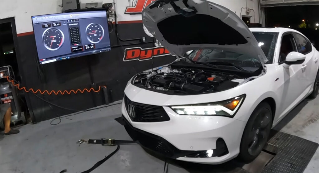  First Dyno Runs Of 2023 Acura Integra Reveal A Little More Power Than Advertised