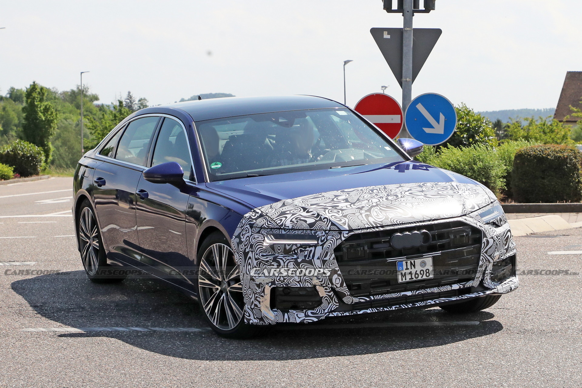 Facelifted 2023 Audi A6 Spied With Very Subtle Styling Updates
