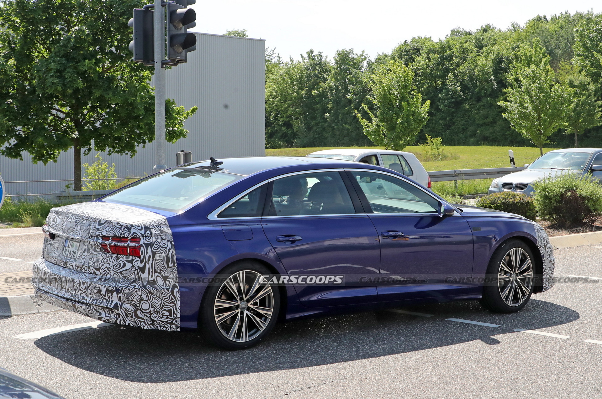 Facelifted 2023 Audi A6 Spied With Very Subtle Styling Updates