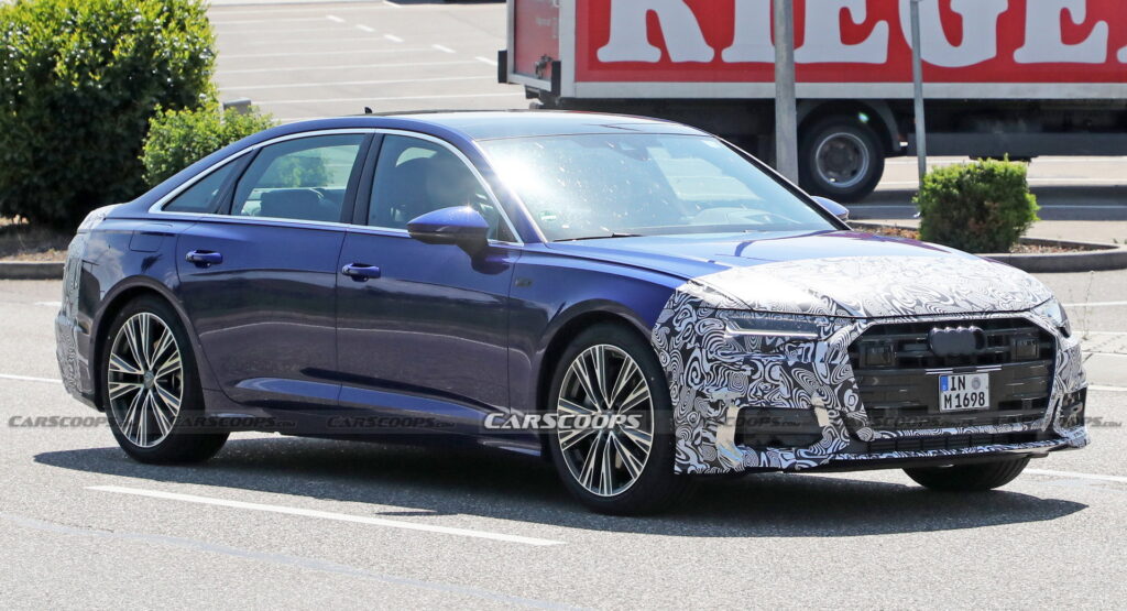 Facelifted 2023 Audi A6 Spied With Very Subtle Styling Updates