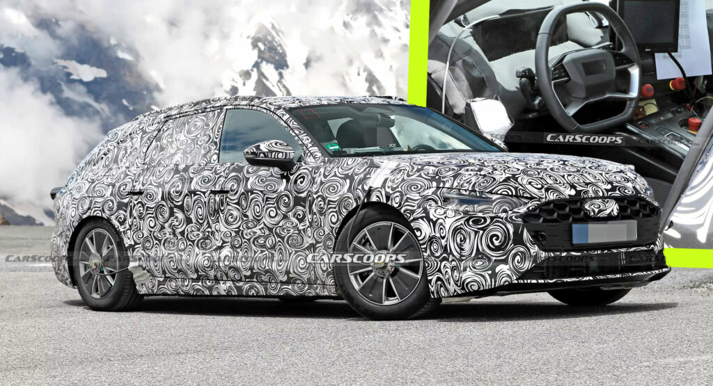  2024 Audi S4 Avant Cooks Its Front Brakes During Testing, Reveals Interior And V6 Engine