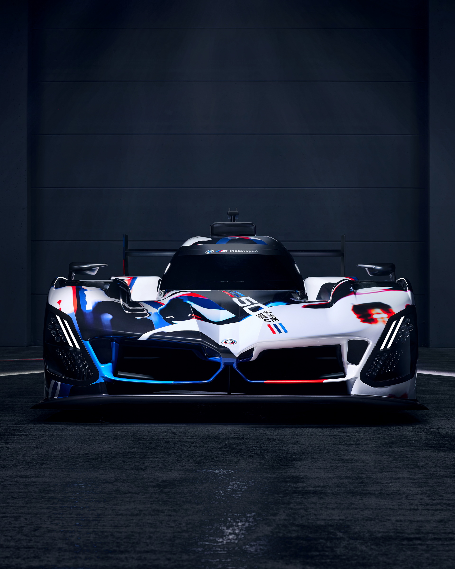 The BMW M Hybrid V8 LMDh Race Car Kind Of Pulls Off The Big Grille