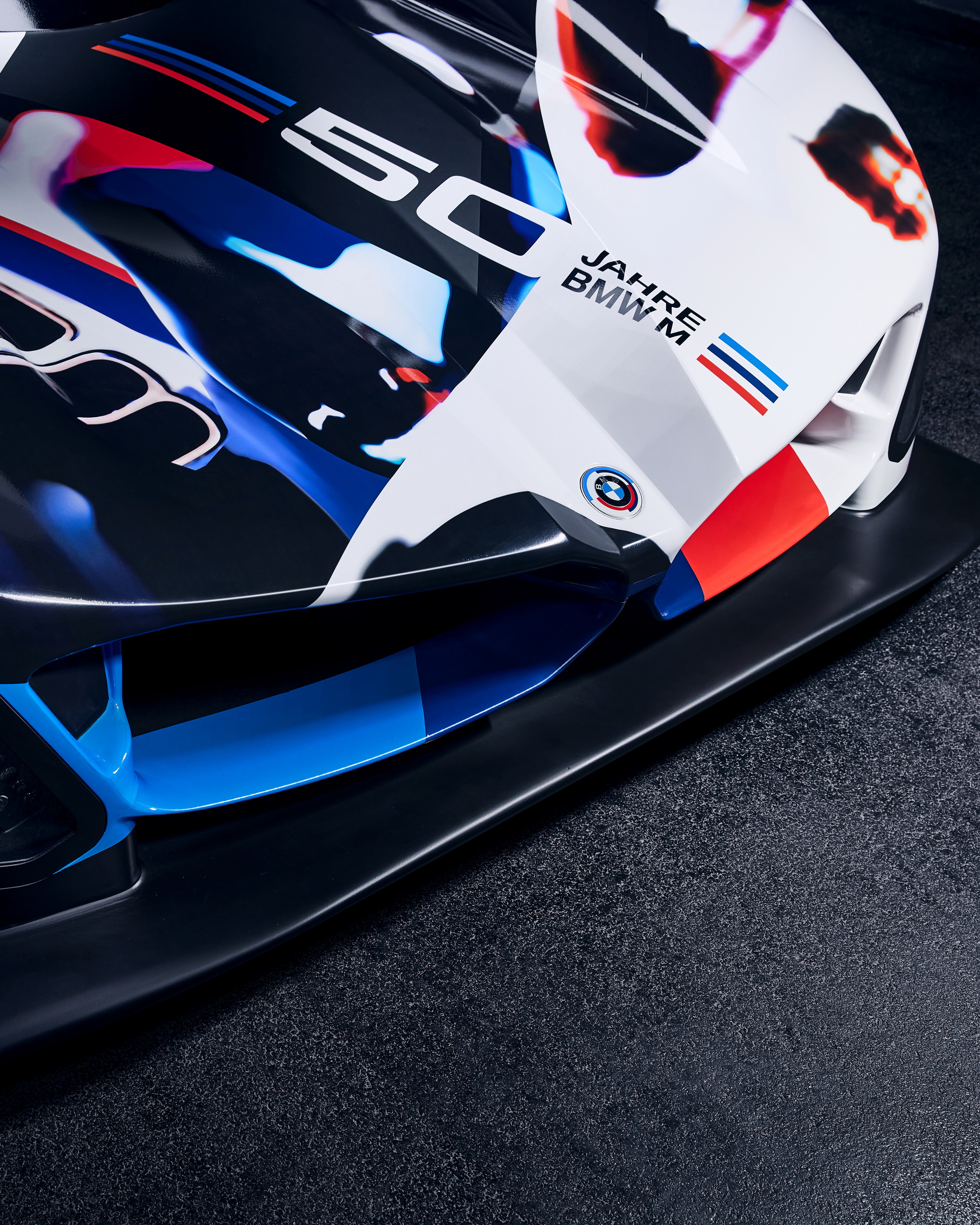 The BMW M Hybrid V8 LMDh Race Car Kind Of Pulls Off The Big Grille