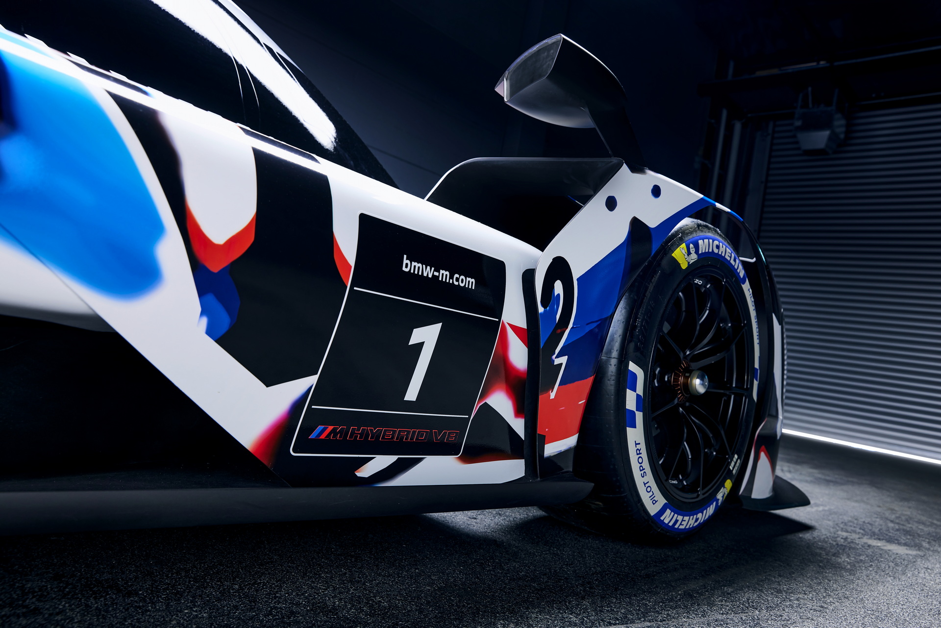 The BMW M Hybrid V8 LMDh Race Car Kind Of Pulls Off The Big Grille