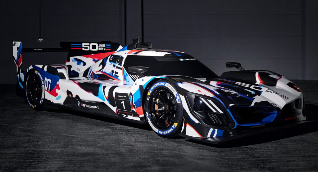  The BMW M Hybrid V8 LMDh Race Car Kind Of Pulls Off The Big Grille