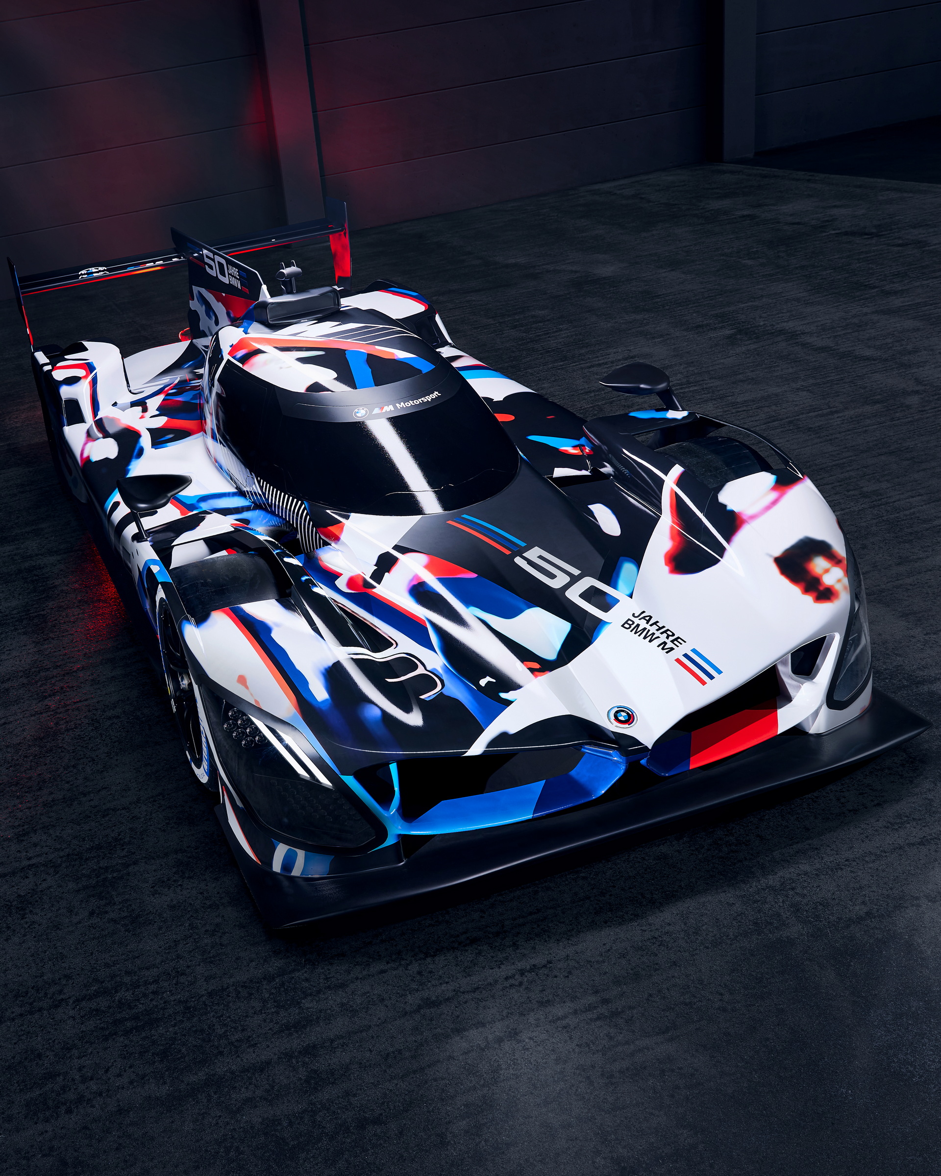 The BMW M Hybrid V8 LMDh Race Car Kind Of Pulls Off The Big Grille