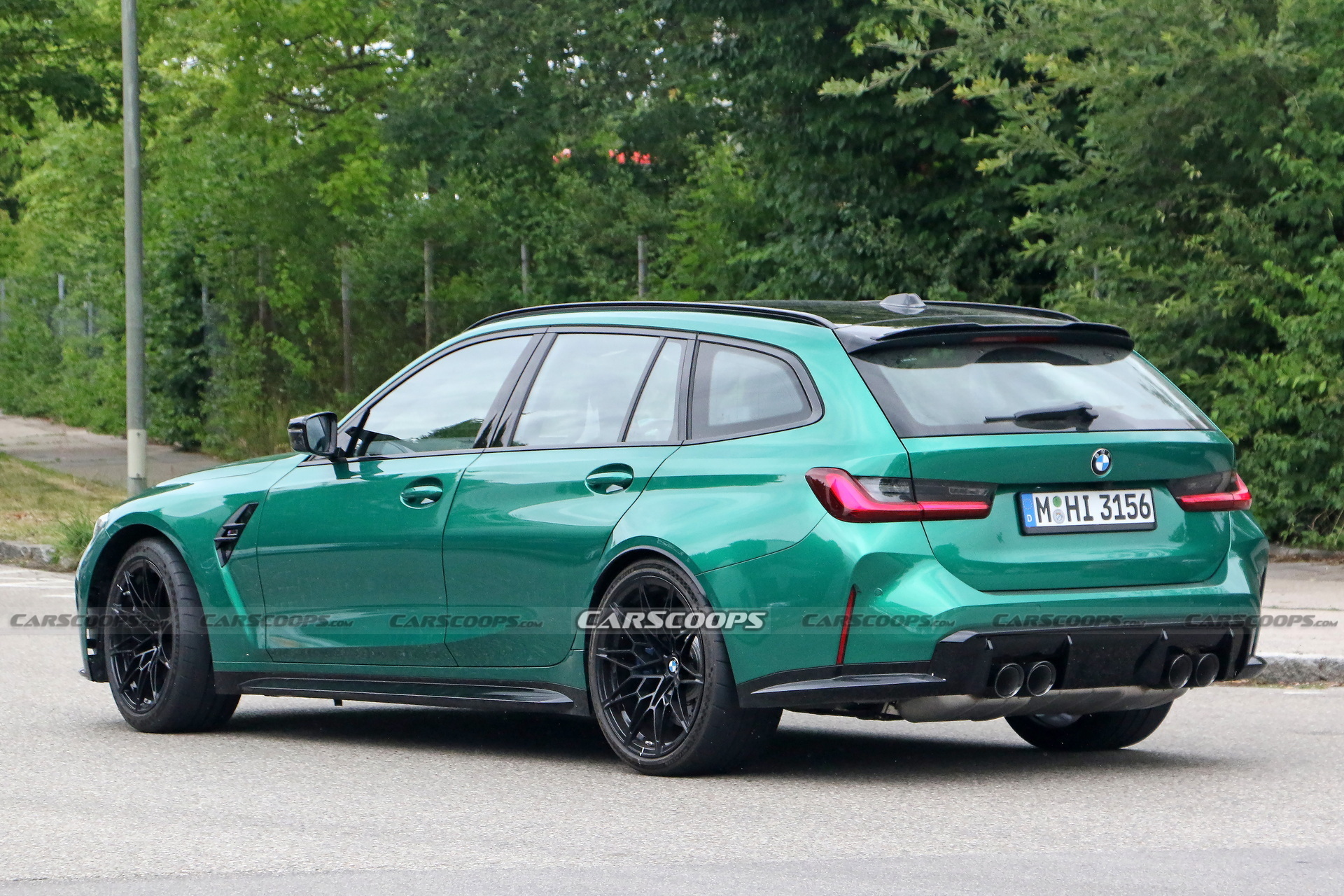 Get A Look At The 2023 BMW M3 Touring Out In The Open