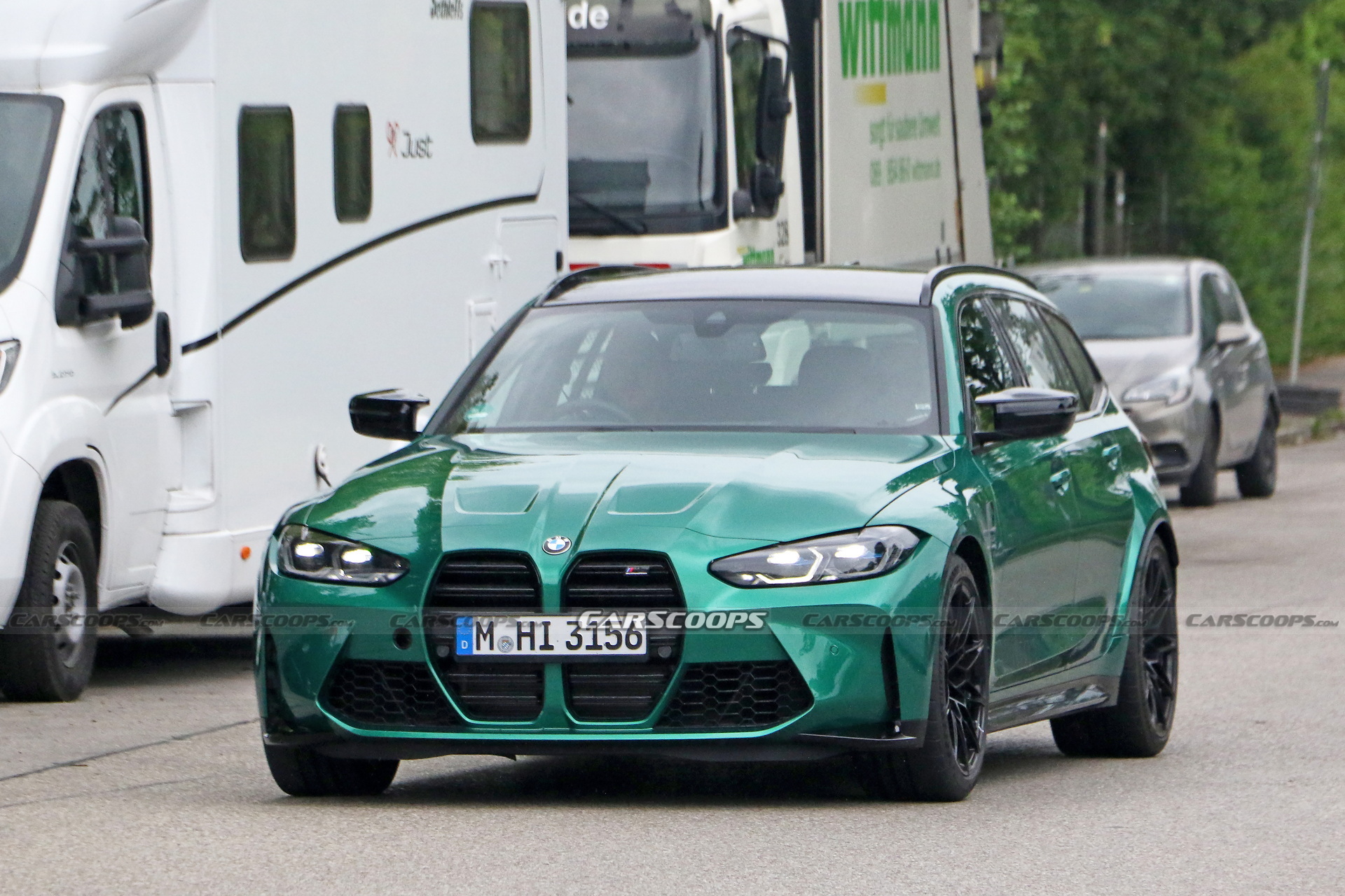 Get A Look At The 2023 BMW M3 Touring Out In The Open