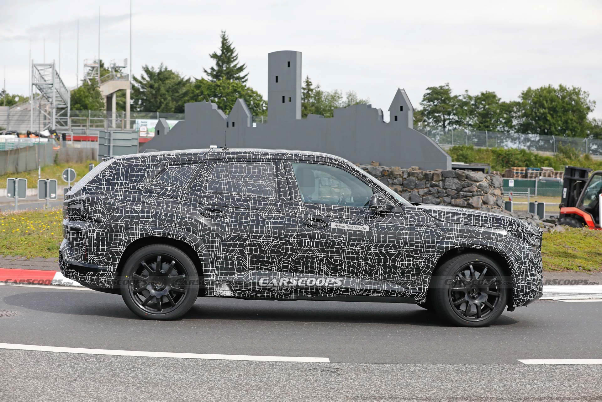 2023 BMW XM Hybrid Reveals A Hint Of Grille During Nürburgring Workout