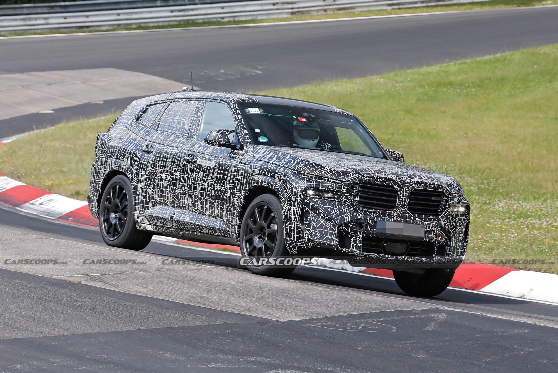 2023 BMW XM Hybrid Reveals A Hint Of Grille During Nürburgring Workout