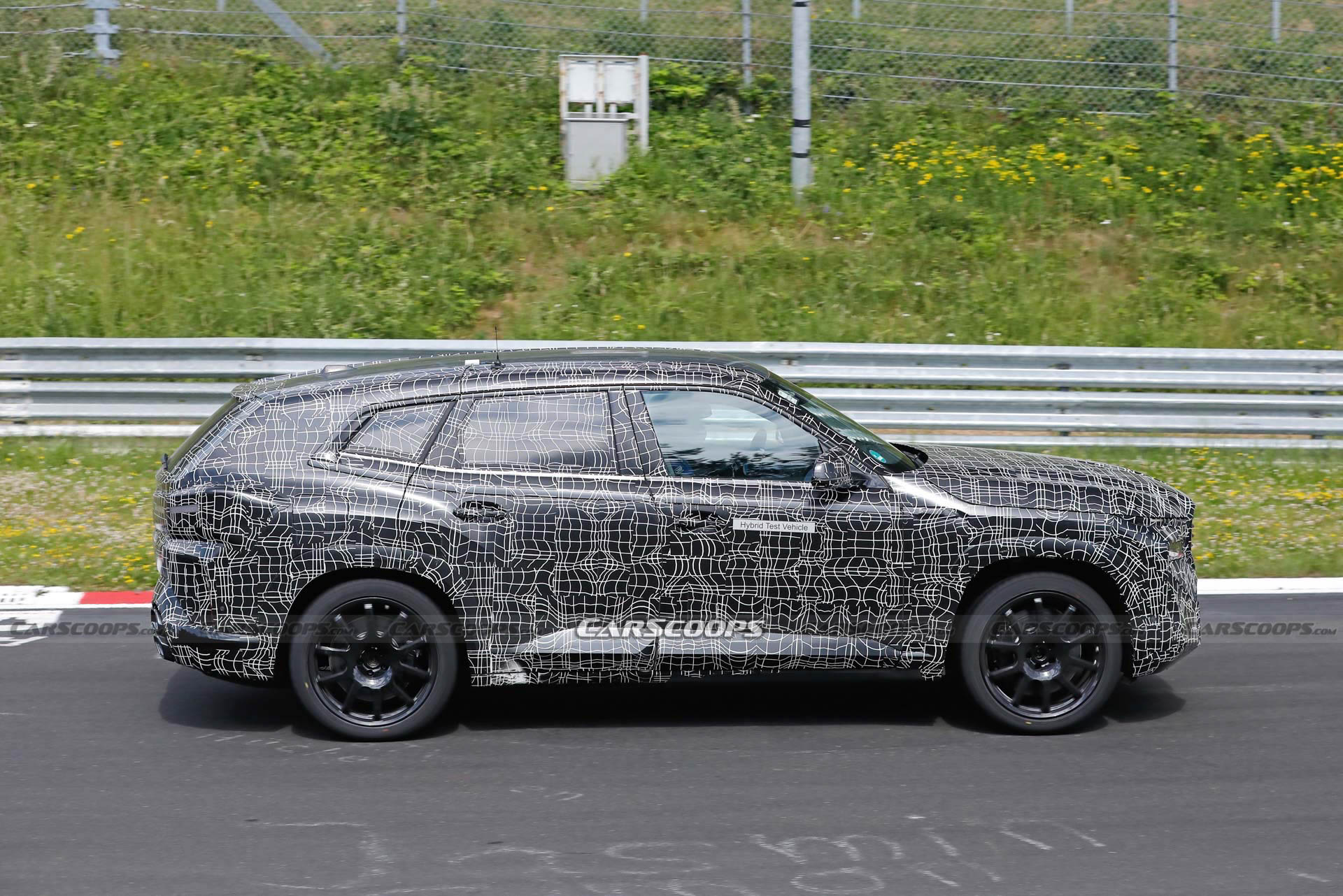 2023 BMW XM Hybrid Reveals A Hint Of Grille During Nürburgring Workout